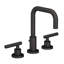 East Square Widespread Bathroom Faucet with Drain Assembly-1725000522