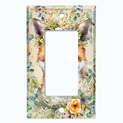 Animals 1 - Gang Toggle Light Switch Standard Wall Plate