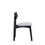 Chaise d'appoint en lin véritable