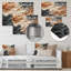 - Impression d'art mural abstrait en métal-1858819273
