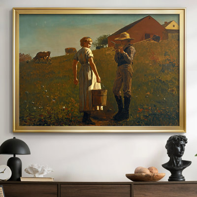 «The Song of the Lark-Winslow Homer», toile tendue avec châssis - 1876
