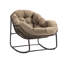 Fauteuil Papasan berçant surdimensionné pour patio-1856238041