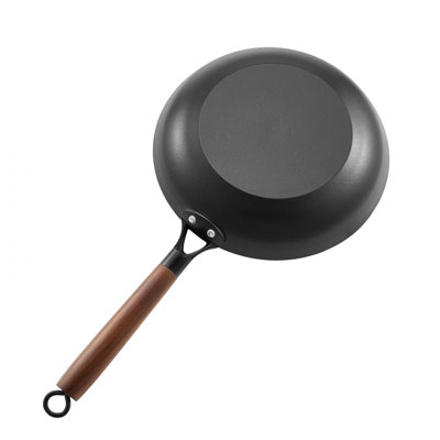 3 Piece Cast Iron Skillet Frying Pan Set 8 10 12 in Pre-Seasoned Nonstick Black