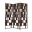 Paravent creux français antique en bois massif-244809251