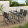 4 Person Swiveling Dining Set With Bar Table