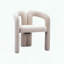 Chaises d'appoint tonneau en velours Contemporary - ensemble de 2-1690423825