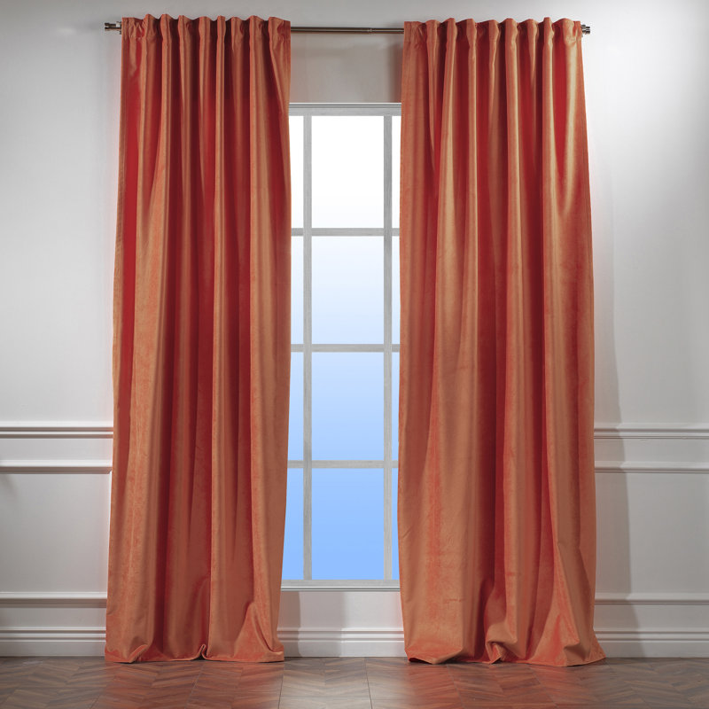 Decorative Double Panel in Matt, Extra Wide X Extra Long, L 52 po x L 72 po, 56 - orange