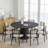 Solid Wood Dining Table Round Pedestal Kitchen Table-222948557-222948530