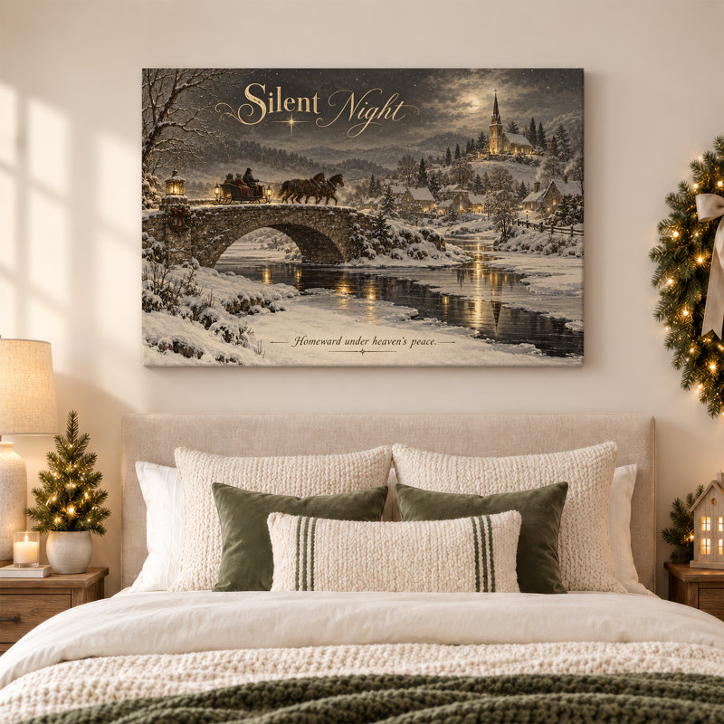 Art mural en toile, cheval en cheval, 18"H x 24"W