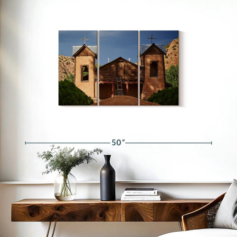 El Santuario De Chimayo, H 20 po x l 33 po