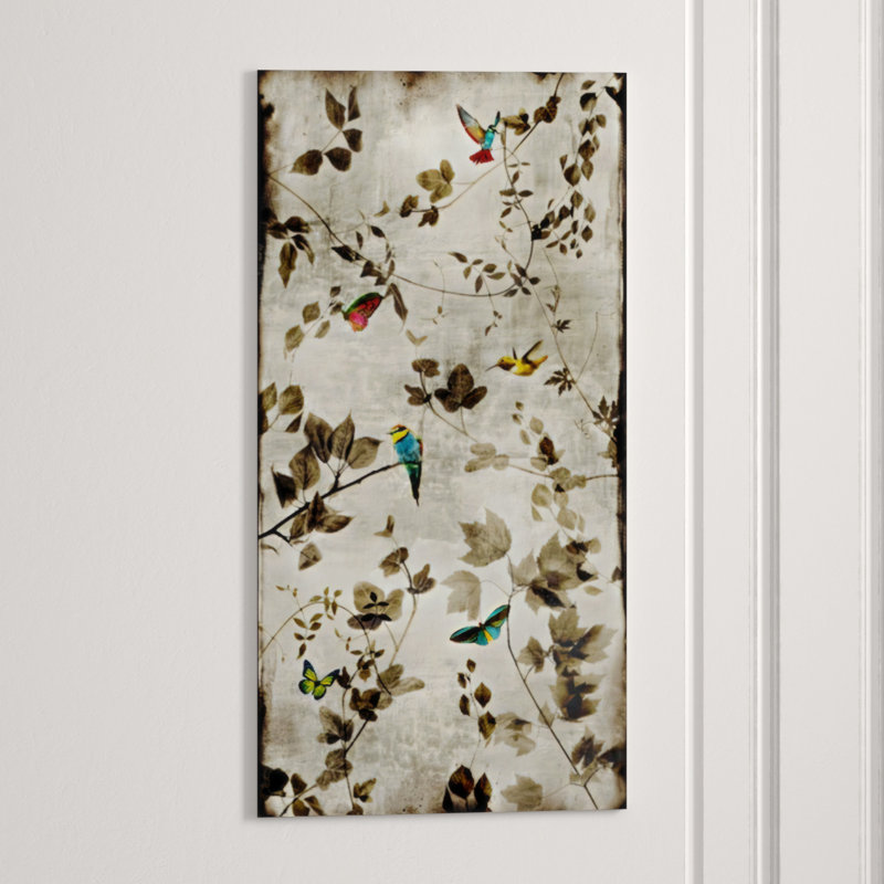 Quaint Trail I Print by Zoey Riley, 48" H x 24" W x 1.5" D, Outdoor