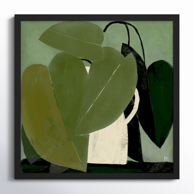 Plant "Green on Green" Painting
