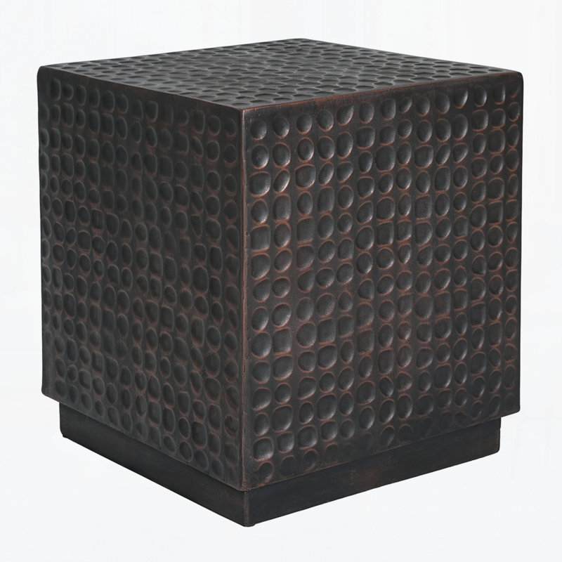 Outdoor Side Table, Copper