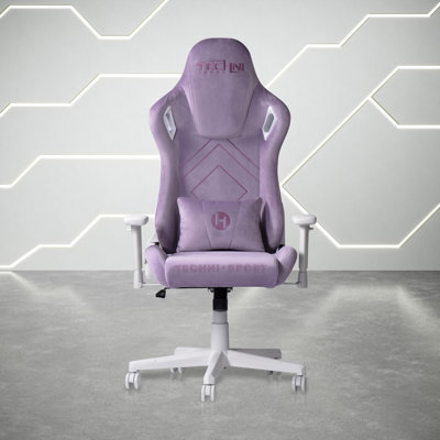 Techni Sport Adjustable Reclining Ergonomic Swiveling PC & Racing Game Chair