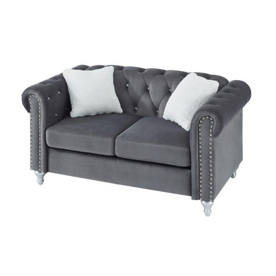 Causeuse moderne grise pour des intérieurs confortables