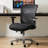 Lisabella 26.7" Wide Ergonomic Home Office Mesh Chair for 500LBS with Adjustable Lumbar Support