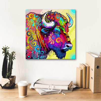 «The Profile Bison» par Dean Russo