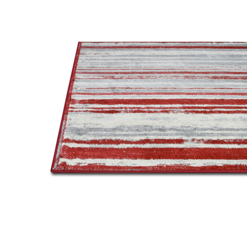 Ledford Striped Indoor Rug, Rectangle 8' x 10'