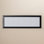 Toombs Black Wood Matte Picture Frame with Mat