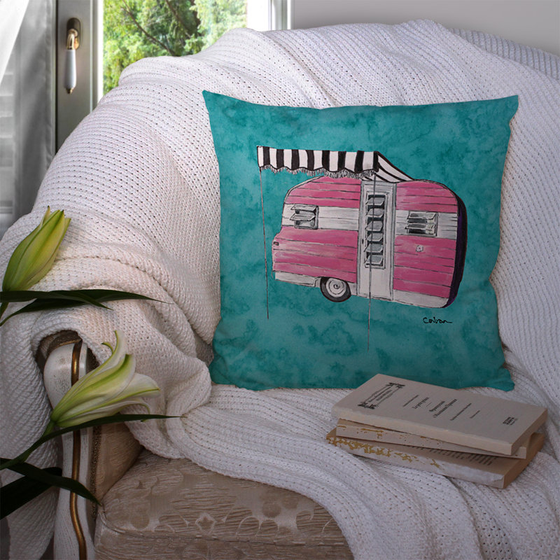 Coussin intérieur/extérieur Welcome To The Trailer
