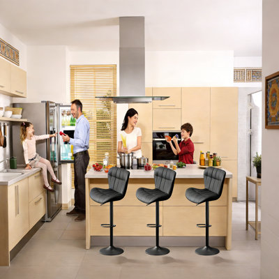 Swivel Adjustable Kitchen Bar Stool