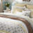 King Size Comforter Dawn - 9 Piece Yellow Cotton