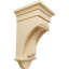 Support en bois / corbeau H 12 po x l 6,5 po x P 6,5 po-91262043