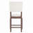 Upholstered Barstools with Solid Wood Legs-1231093012