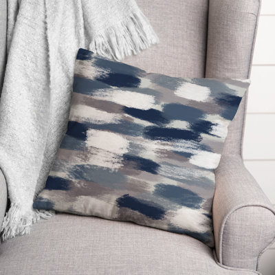  Housse et insert de coussin d'extérieur carré Brushstroke