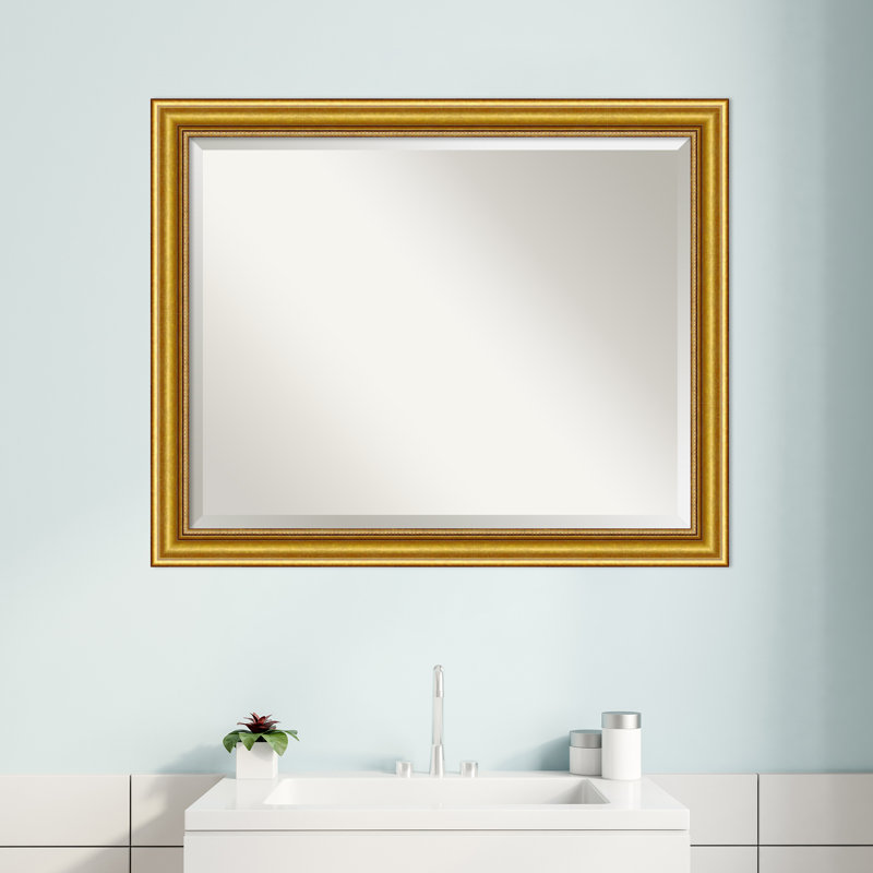 Flat Mirror, 25.50" H x 31.50" W