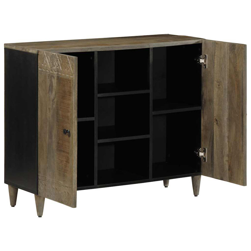 90cm Solid Wood Sideboard