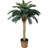 Faux Palm Tree in Wicker/Rattan Basket-1742963075