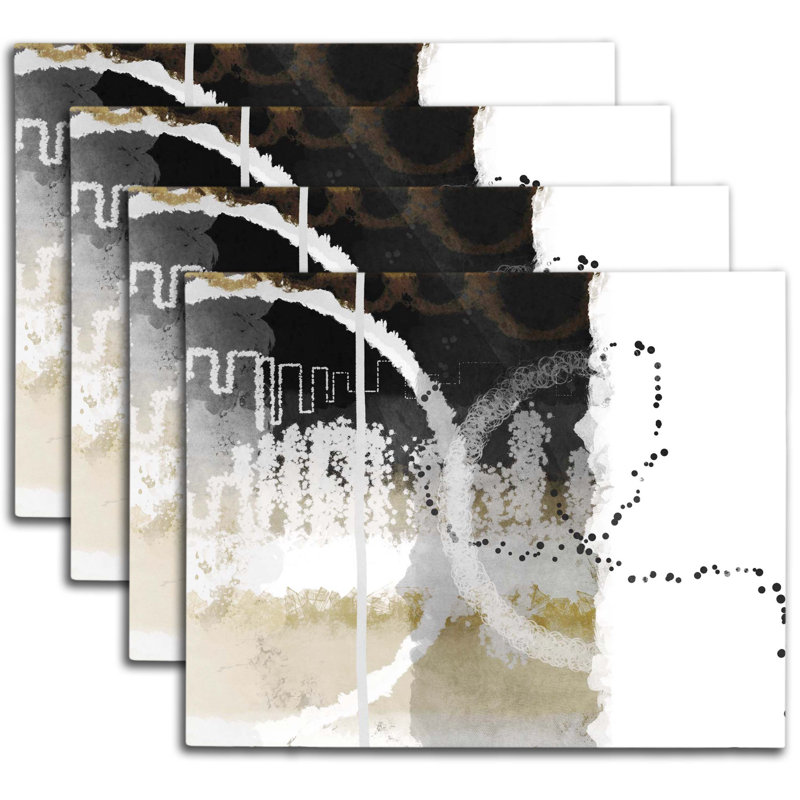 Napperon abstrait en polyester