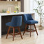 Tabouret de comptoir pivotant Telesha-1696860430