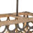 Deneshia 4 - Light Wooden Kitchen Island Square / Rectangle Chandelier