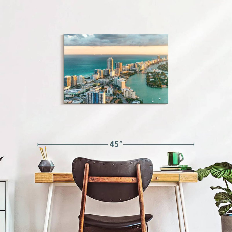 Nicci South Beach Miami, 20" H x 30" W