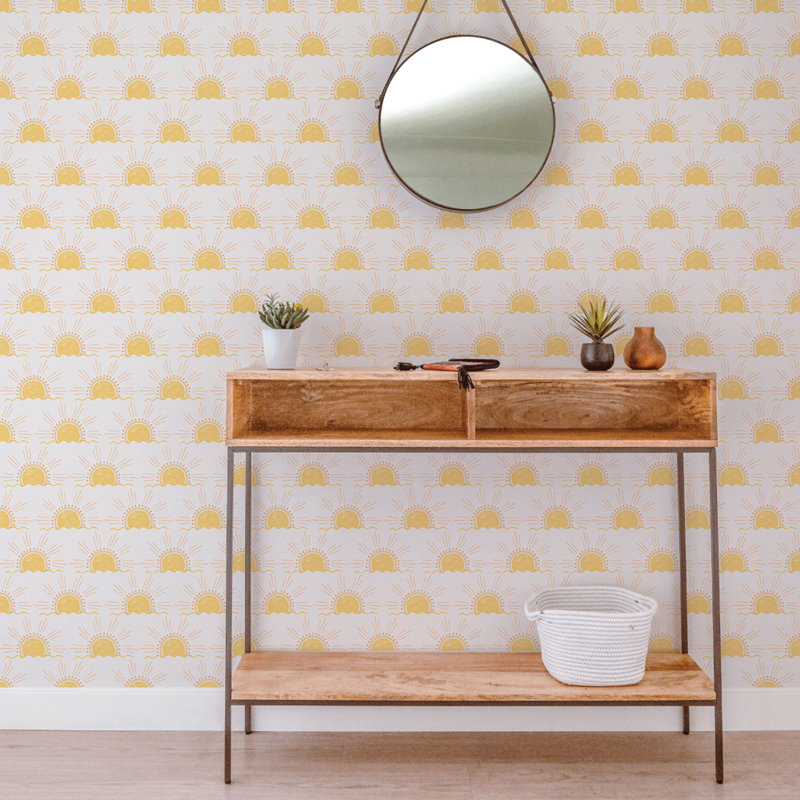 Sun Peel And Stick Wallpaper