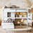 Loft Bed With Built-In Desk And Staircase-1245153481