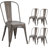 Lilian 18.1'' H Metal Stacking Side Chair-473255058