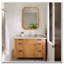 Miroir mural en bois 31,5 "x 23,82"