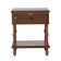 Vivienne Easy Assembly Solid Wood Spindle 1-Drawer Nightstand