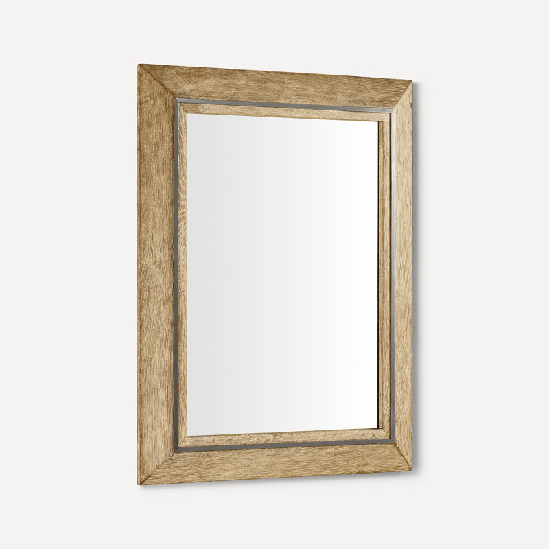 Craft Series Bathroom / Vanity Mirror, 30" x 24", Weathered Oak Drift