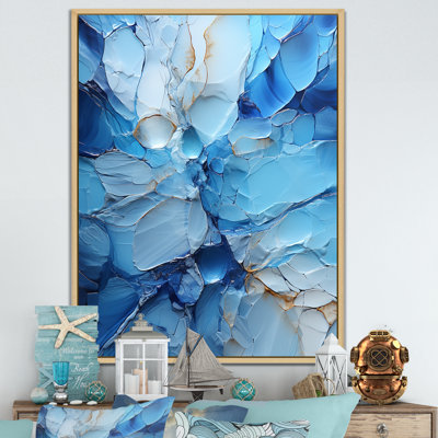 Minimalisme Groenland Geode Explosion sur toile