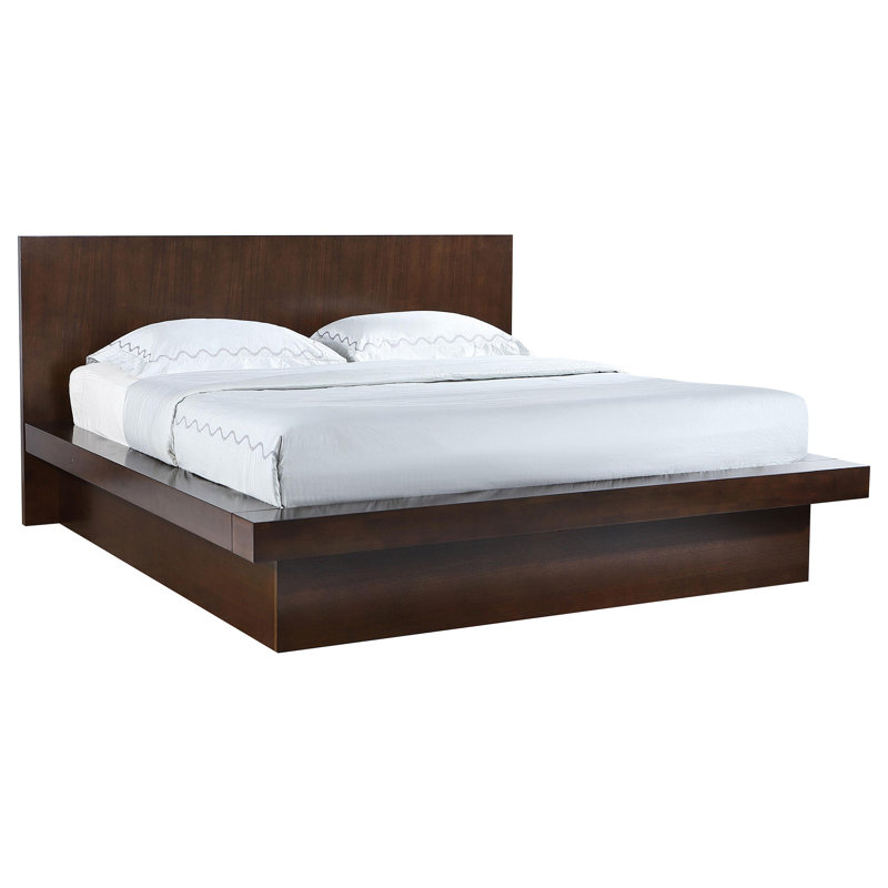 Latoni Heritage Design - Panneaux de lit en bois Latoni Cappuccino, Brun, Très grand