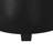 17" Round Faux Leather Storage Ottoman With Tufted Cushion-115758388
