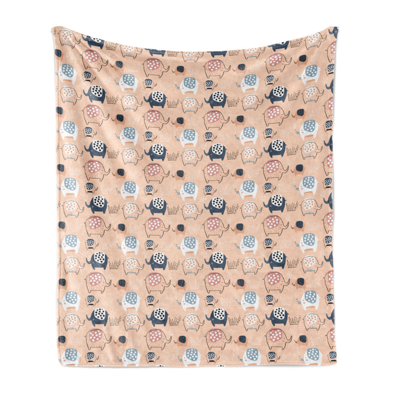 Hand Woven Throw Blanket, 60" W x 80" L