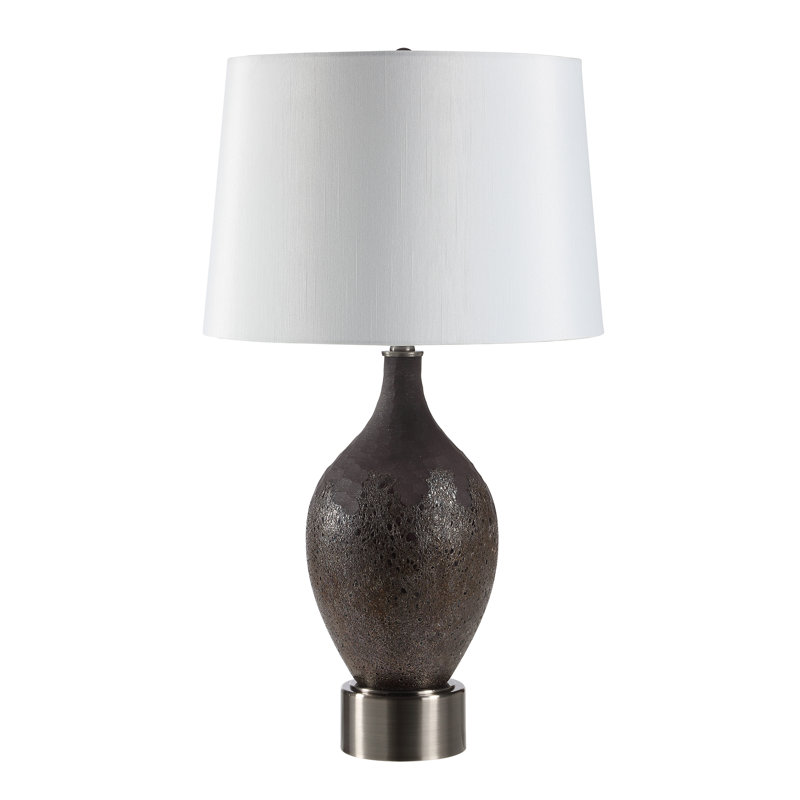 Lampe de table Napora, Argent argent
