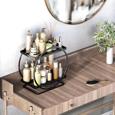 Organisateur de maquillage pour salle de bain