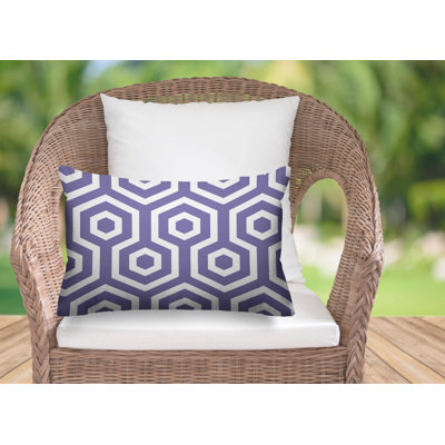Housse et insert de coussin rectangulaire pour l'extérieur Hilton