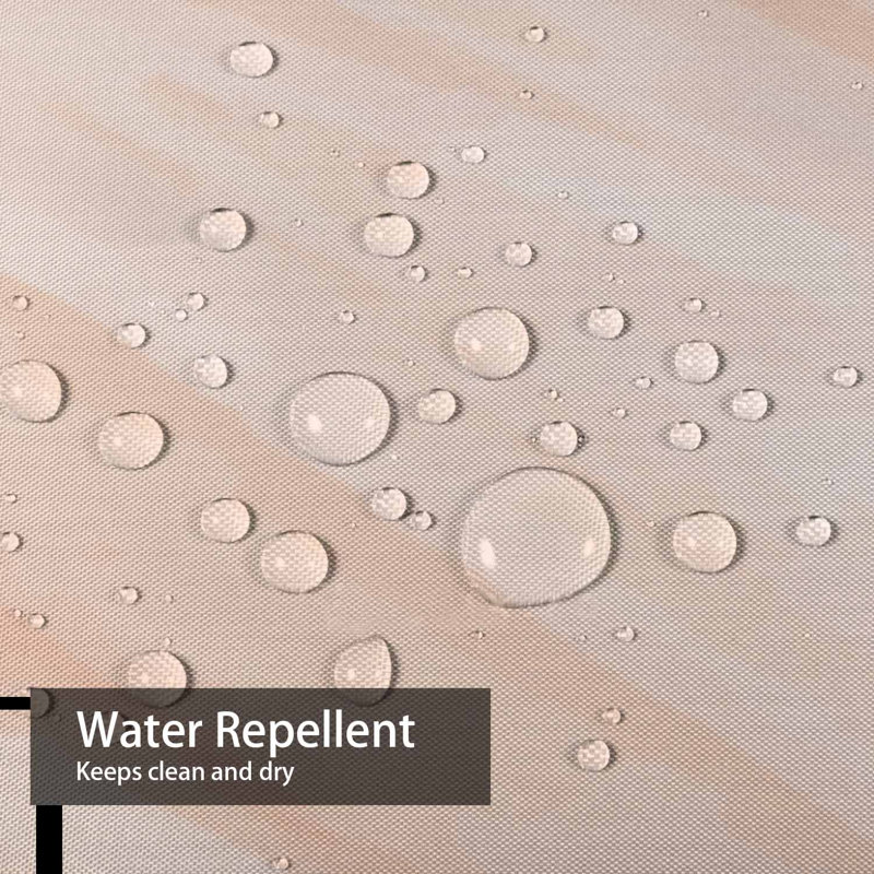 Rideau de douche transparent transparent, rideaux de douche pour la salle de bain avec 12 crochets, 72" L x 84" W